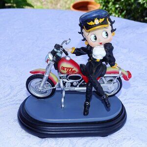 Biker Betty Boop Collectable Figurine